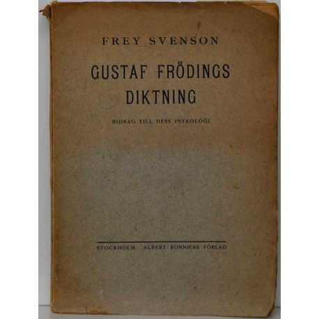 Gustav Frödings diktning