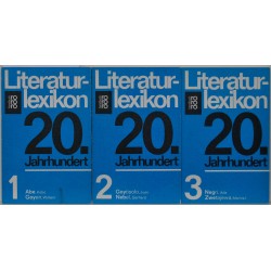 Literaturlexikon 20. Jahrhundert 1-3