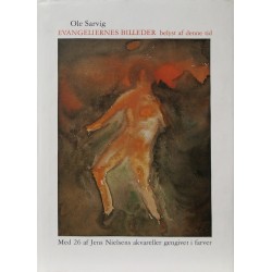 Evangeliernes billeder belyst af denne tid - Med 26 af Jens Nielsens akvareller gengivet i farver
