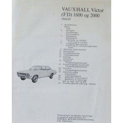 Vauxhall Victor (FD) 1600 og 2000. 1968/69.