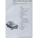 Triumph Herald 1200. 1962/63. Triumph Herald 1200 E (12/50). 1964/65