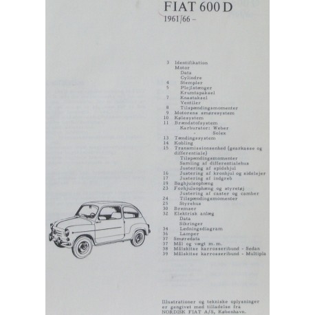 Fiat 600 D. 1961/66-.