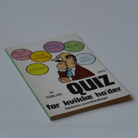 Quiz for kvikke ho'der - 24. samling