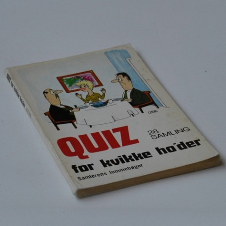 Quiz for kvikke ho'der - 28. samling