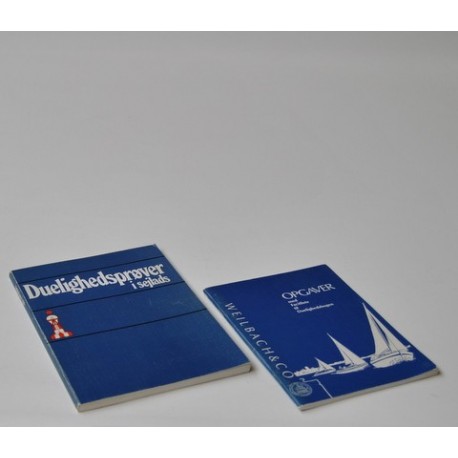 Duelighedsprøver i sejlads + opgavebog med facitliste til duelighedsbogen