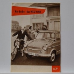 NSU Quickly-L - Kør bedre - kør NSU 1958