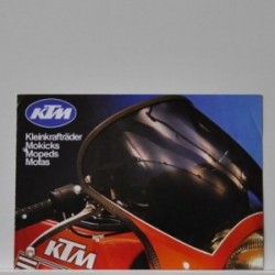 KTM Modellprogram 50 RS, 50 RSL, Mokick 50, 50 MS,MS Cross, 50 MSS, Standard, Mofa, 505 L