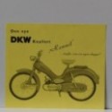 DKW Hummel - Den nye DKW Knallert Hummel - støjfri som sin egen skygge!