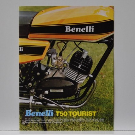 Benelli T50 Tourist - De sportieve brommer