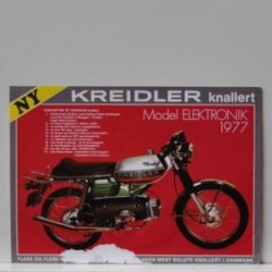 Kreidler - ny Kreidler knallert Model Elektronik 1977