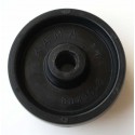 Nylon hjul - 80 x 30 mm