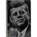 Nærbillede af præsidenten (J. F. Kennedy)