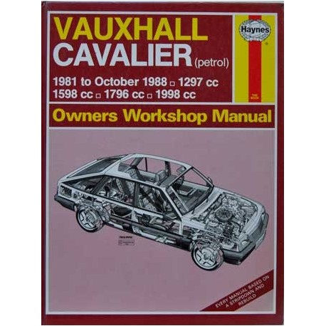 Vauxhall Cavalier Owners Workshop Manual